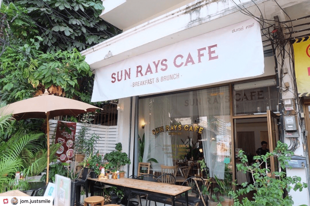 sun rays café chiang mai
